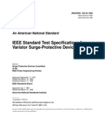 IEEE STD ANSI-IEEE STD C62.33-1982