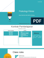 Pertemuan 1, Pengenalan Psikologi Klinis