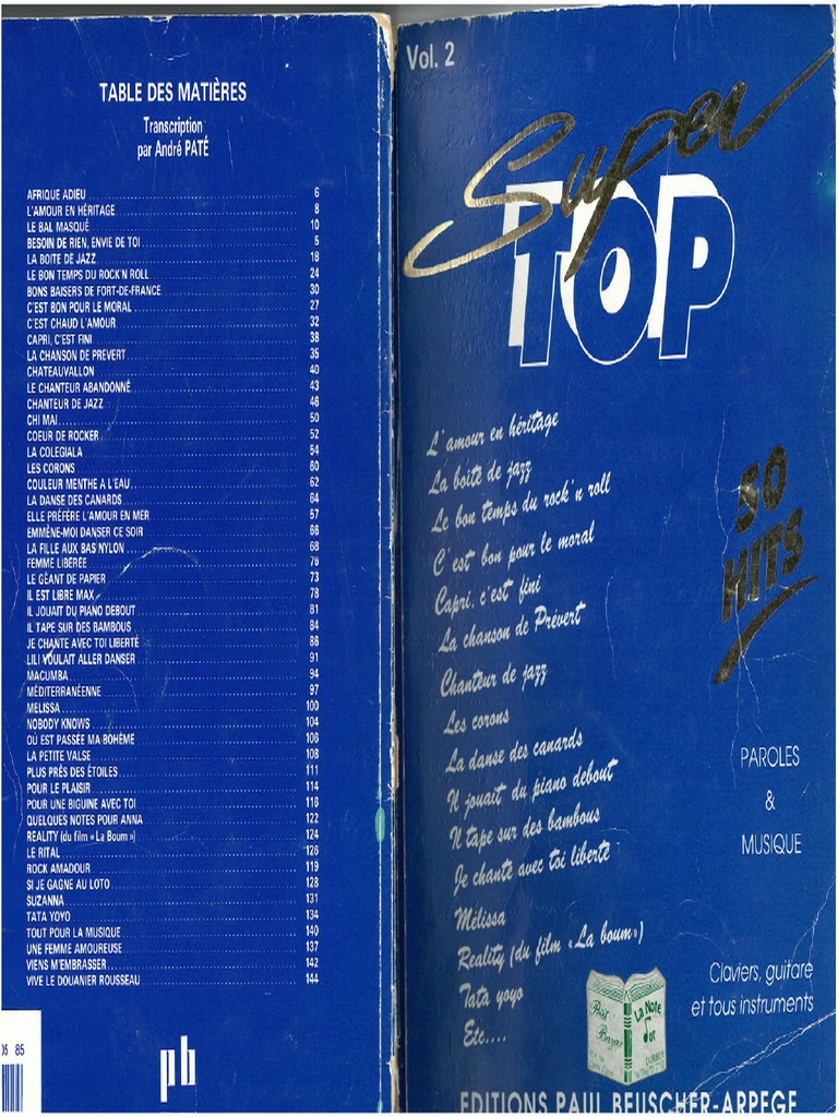 Top 50 Hits Vol 2 | PDF