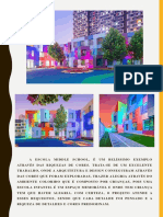 Escola colorida traz alegria através da arquitetura e cores