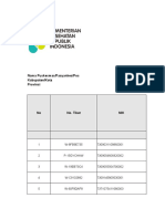 Format Pancatatan Tugas