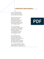 Himno Del Municipio Carlos Arvelo