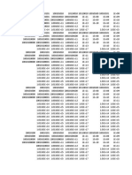 Large dataset exponential values