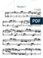 Bach, CPE - 6 Wurttemberg Sonatas