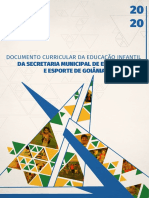 Documento Curricular Da Educacao Infantil Da SME de Goiania 2020