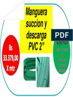 Manguera Succion y Desc PVC 2