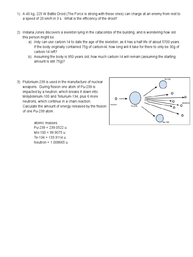 Nuclear Physics Questions Pdf