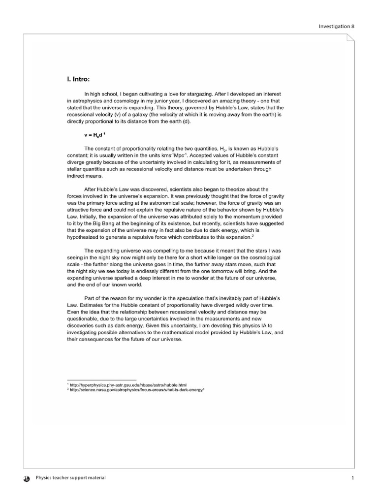 Physics ia sample pdf
