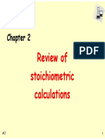 Review of Stoichiometric Calculations