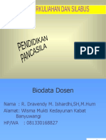 Power Point Silabus Pendidikan Pancasila