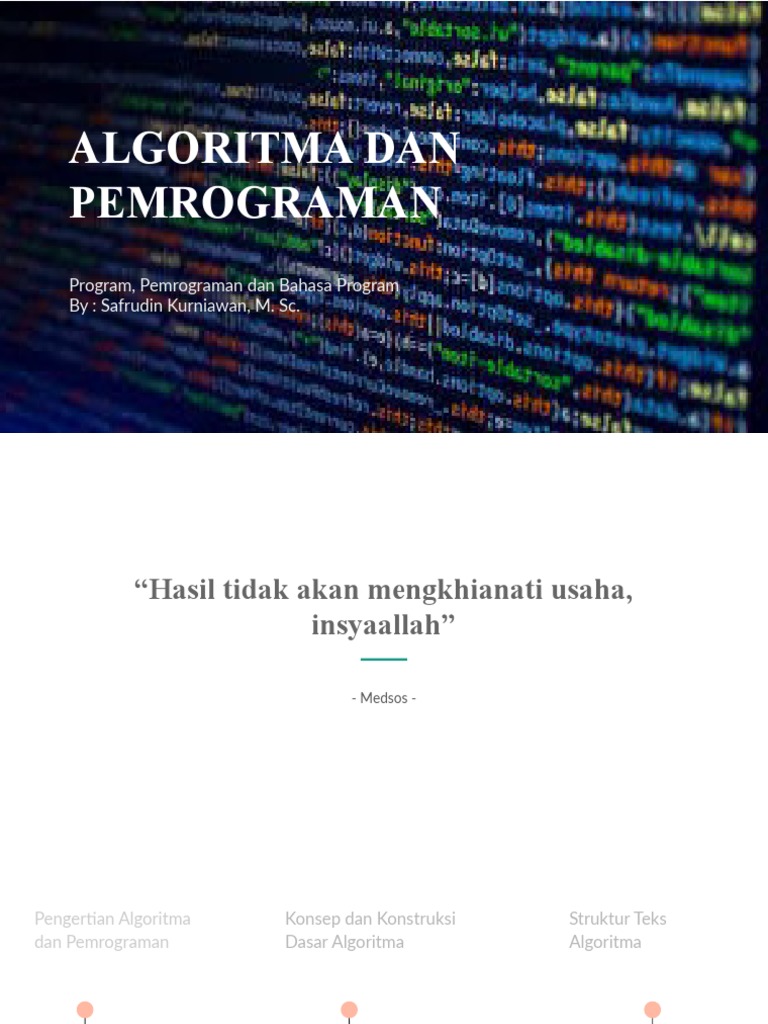 Algoritma Dan Pemrograman 2 | PDF
