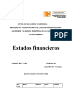 Estado Financiero