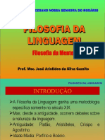 Filosofia Da Linguagem - Aulas 2021