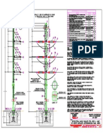 Estructura Doble Remate Tipo SV (0°-180°) en Poste Metalico en 138kV Hoja 1 de 1