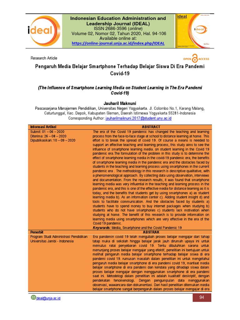 Impact of Smartphones on Student Learning | PDF | Business