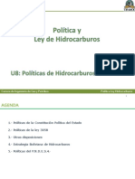 U8 - Politicas de hidrocarburos en Bolivia