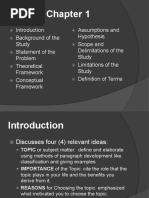 Writing Chapter 1 of Research | PDF | Hypothesis | Scope (Computer Science)