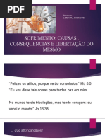 Causa do sofrimento e como dissolvê-lo