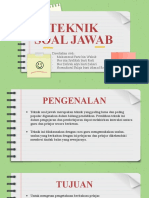 Teknik Pengajaran - Soal Jawab