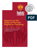 SoHRR in Gauteng 2020-2021