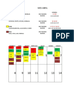 Calendario Siembra