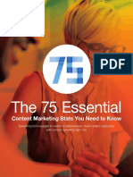 The 75 Essential: Content Marketing Stats You Need To Know