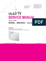 Oled TV: Service Manual