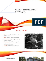 Robert Allen Zimmerman (Bob Dylan)