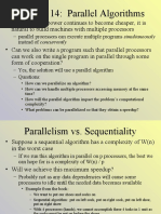 Chapter 14: Parallel Algorithms