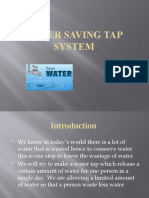 Water Saving Tap System Limits Daily Usage with Barcode Scanning