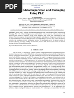 3.PLC Based Sorting System Using Metal Detection