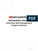 Megawide Group: Enterprise Risk Management Program Manual