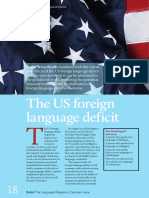 Example - article US foeign language