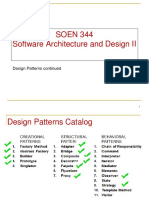 SOEN 344 6 Design Patterns