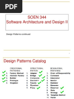 SOEN 344 6 Design Patterns