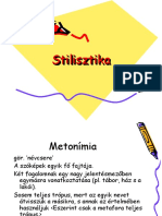 Stilisztika - Szóképek - A Metonímia És A Szinecdoché