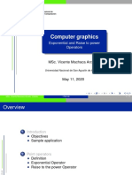 Computer Graphics Operators