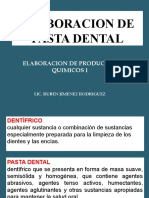 Elabopracion de Pasta Dental