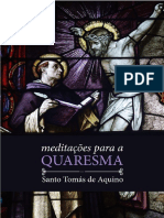 Meditações Para a Quaresma - St Tomás Aquino