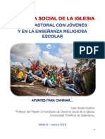 Doctrina Social de La Iglesia en La Pastoral Con Jovenes