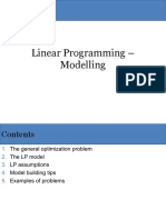 2.1 - LP Modelling