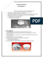 Building Services Assignment - Smoke, Heat & Multi-Sensor Detector Spacing