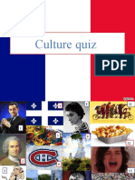 Culture - quiz