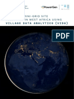 Village Data Analytics (Vida) : Improved Mini-Grid Site Selection in West Africa Using