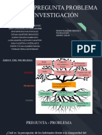 Arbol y Pregunta - Problema de Investigación