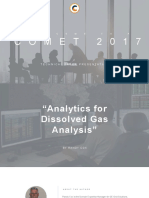 Analytics For Dissolved Gas Analysis R Cox