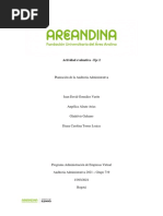 Planeación de la Auditoria Administrativa EJE 2