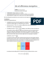 Sostenibilità ed efficienza energetica