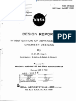 Design: Investigation OF Advanced Chamber Designs Thrust