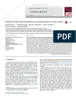 incidence of dvt